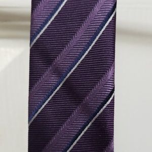1 purple tie